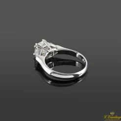 ANILLOS DE COMPROMISO Sortija oro blanco y diamantes.