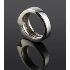 ANILLOS DE COMPROMISO Sortija solitario oro blanco color h, pureza vs1 y peso 1,11 cts.