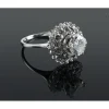ANILLOS DE COMPROMISO Sortija oro blanco y diamantes color i, pureza p1 y peso 1,30 cts.