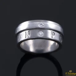 ANILLOS / SORTIJAS Alianza piaget possession oro blanco y diamantes.