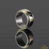 ANILLOS / SORTIJAS Anillo love acero y oro xl