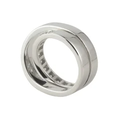 ANILLOS / SORTIJAS Anillo nouvelle vague oro blanco y diamantes. Talla 52.