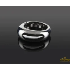ANILLOS / SORTIJAS Anillo oro blanco liso media caña.