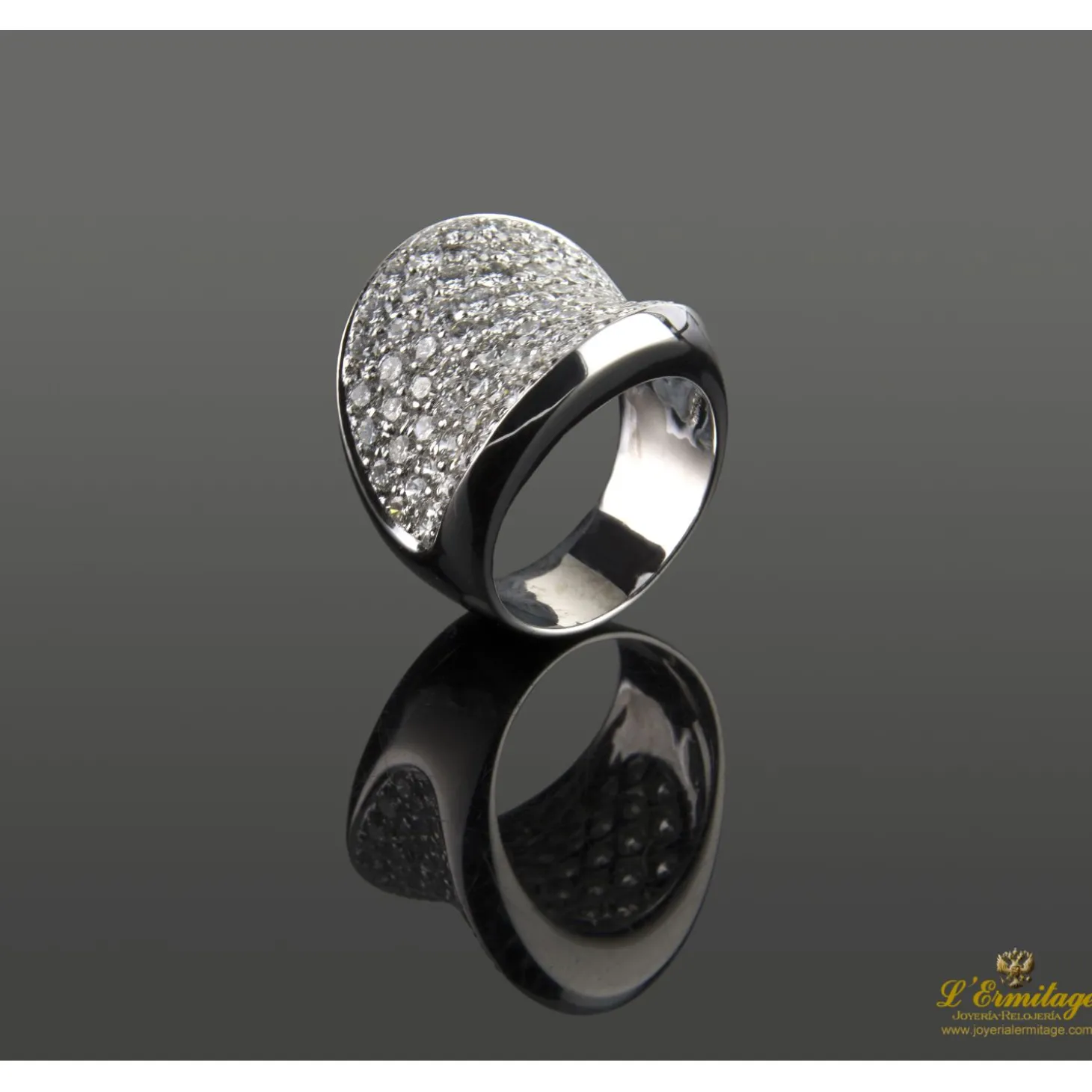 ANILLOS / SORTIJAS Anillo oro blanco y diamantes