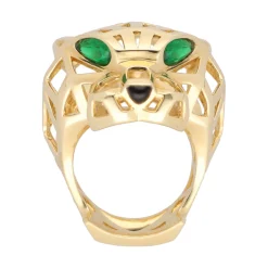 ANILLOS / SORTIJAS Anillo panthère de cartier en oro amarillo. Talla 55.