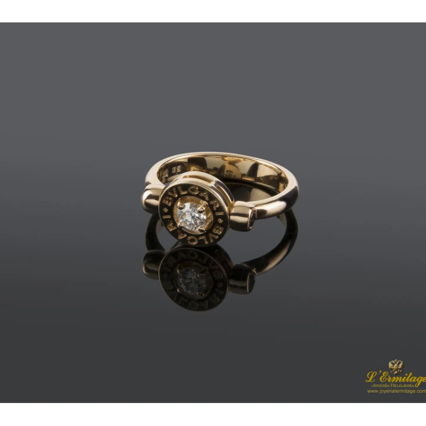 ANILLOS / SORTIJAS Bulgari-bulgari oro rosa con brillante