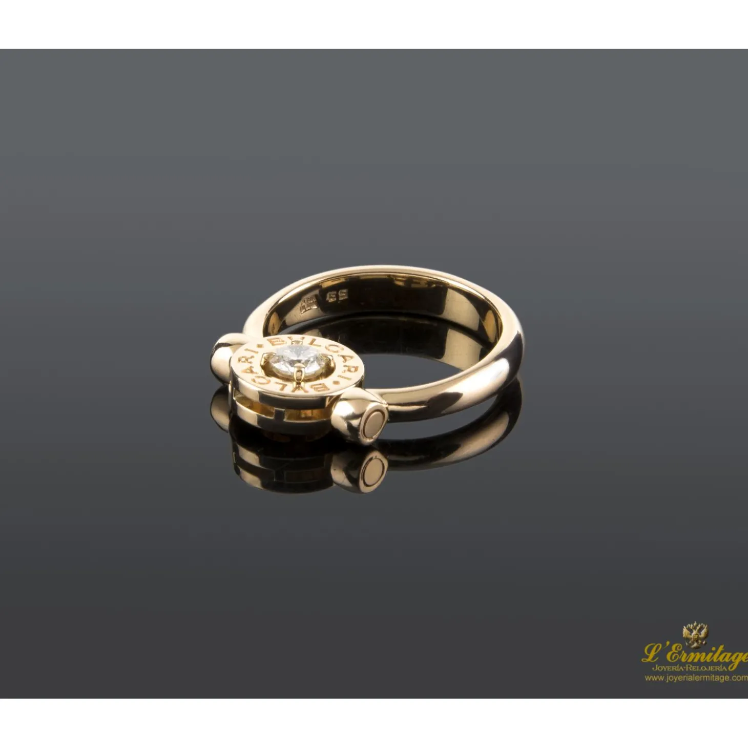 ANILLOS / SORTIJAS Bulgari-bulgari oro rosa con brillante