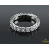 ANILLOS / SORTIJAS Sortija alianza catalana oro blanco y diamantes. Talla nº: 6.