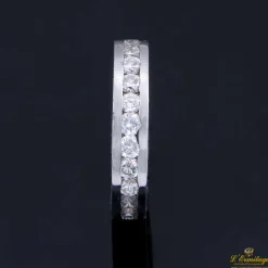 ANILLOS / SORTIJAS Sortija alianza catalana oro blanco. Talla nº 18.