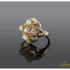 ANILLOS / SORTIJAS Sortija antigua oro amarillo y diamantes talla antigua.