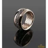 ANILLOS / SORTIJAS Sortija calada oro rosa y zafiros. Nº 15