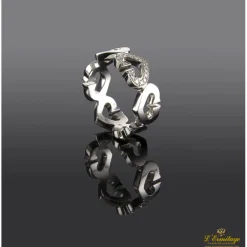 ANILLOS / SORTIJAS Sortija cartier oro blanco y diamantes