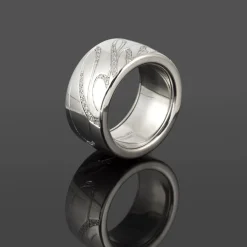 ANILLOS / SORTIJAS Sortija chopard chopardissimo oro blanco y diamantes. Talla nº: 12.