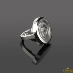 ANILLOS / SORTIJAS Sortija chopard happy spirit oro blanco y diamante.