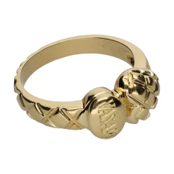 ANILLOS / SORTIJAS Sortija en oro amarillo firmada por vasari. Talla 13.