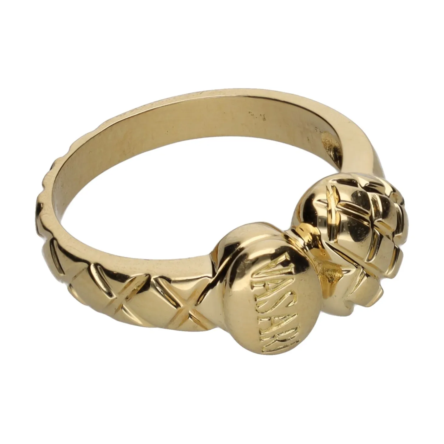 ANILLOS / SORTIJAS Sortija en oro amarillo firmada por vasari. Talla 13.