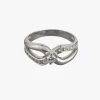 ANILLOS / SORTIJAS Sortija en oro blanco con brillantes