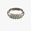 ANILLOS / SORTIJAS Sortija en oro blanco con brillantes