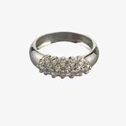 ANILLOS / SORTIJAS Sortija en oro blanco con brillantes