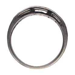 ANILLOS / SORTIJAS Sortija en oro blanco con brillantes. Talla 16.