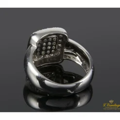 ANILLOS / SORTIJAS Sortija en oro blanco con brillantes