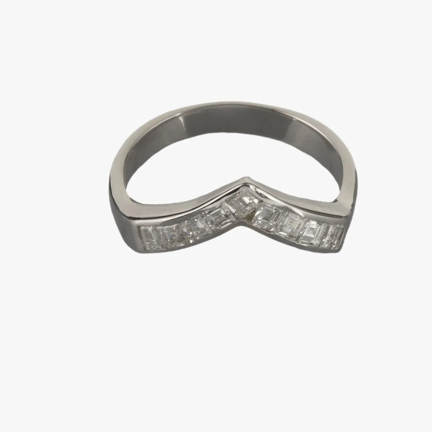 ANILLOS / SORTIJAS Sortija en oro blanco con diamantes