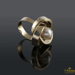 ANILLOS / SORTIJAS Sortija en oro amarillo con perla