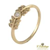 ANILLOS / SORTIJAS Sortija oro rosa y diamantes tous. Talla nº: 15