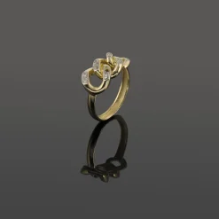 ANILLOS / SORTIJAS Sortija oro amarillo y diamantes. Talla nº: 11