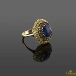 ANILLOS / SORTIJAS Sortija oro amarillo lapislázuli
