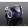 ANILLOS / SORTIJAS Sortija oro blanco amatista y diamantes