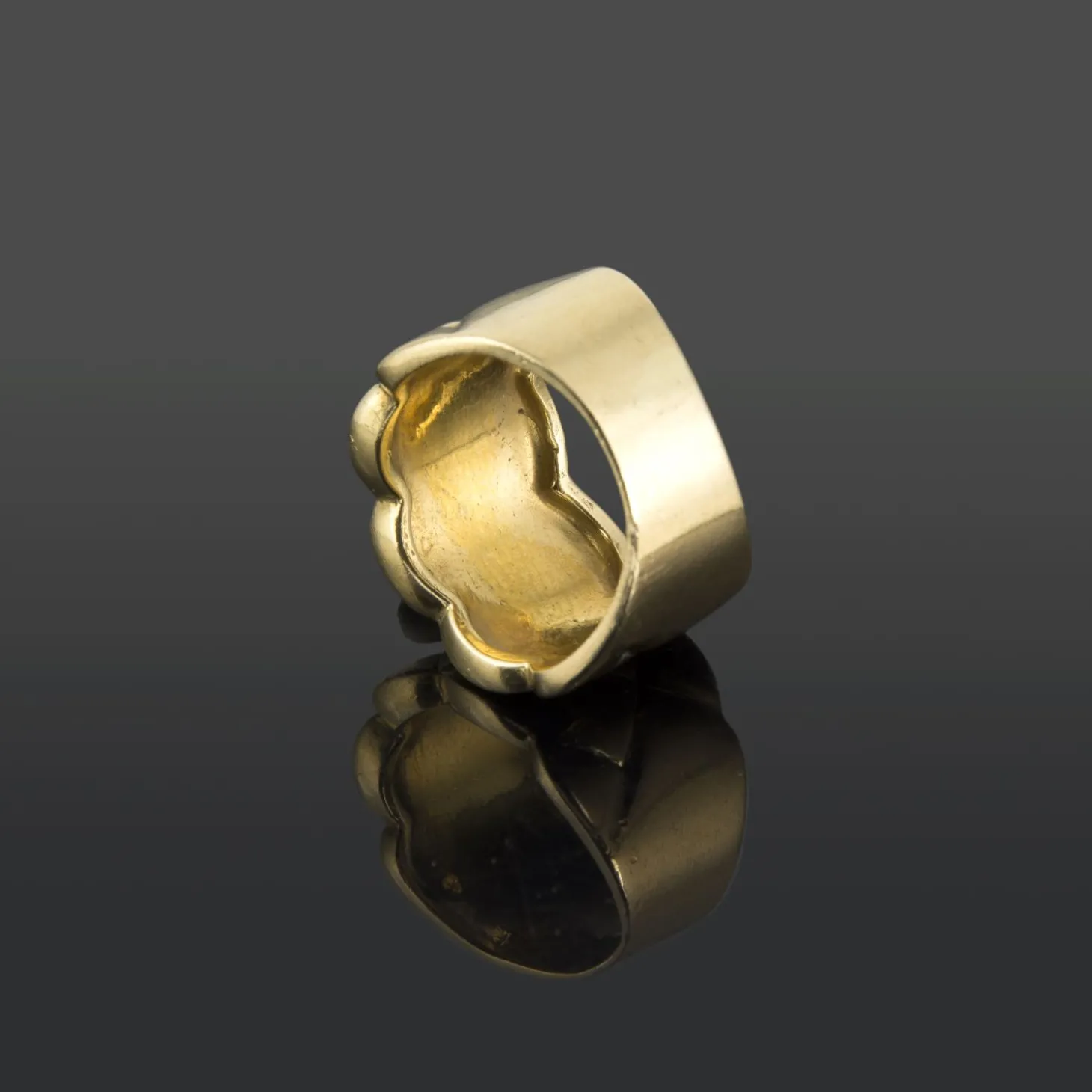 ANILLOS / SORTIJAS Sortija oro amarillo ancha