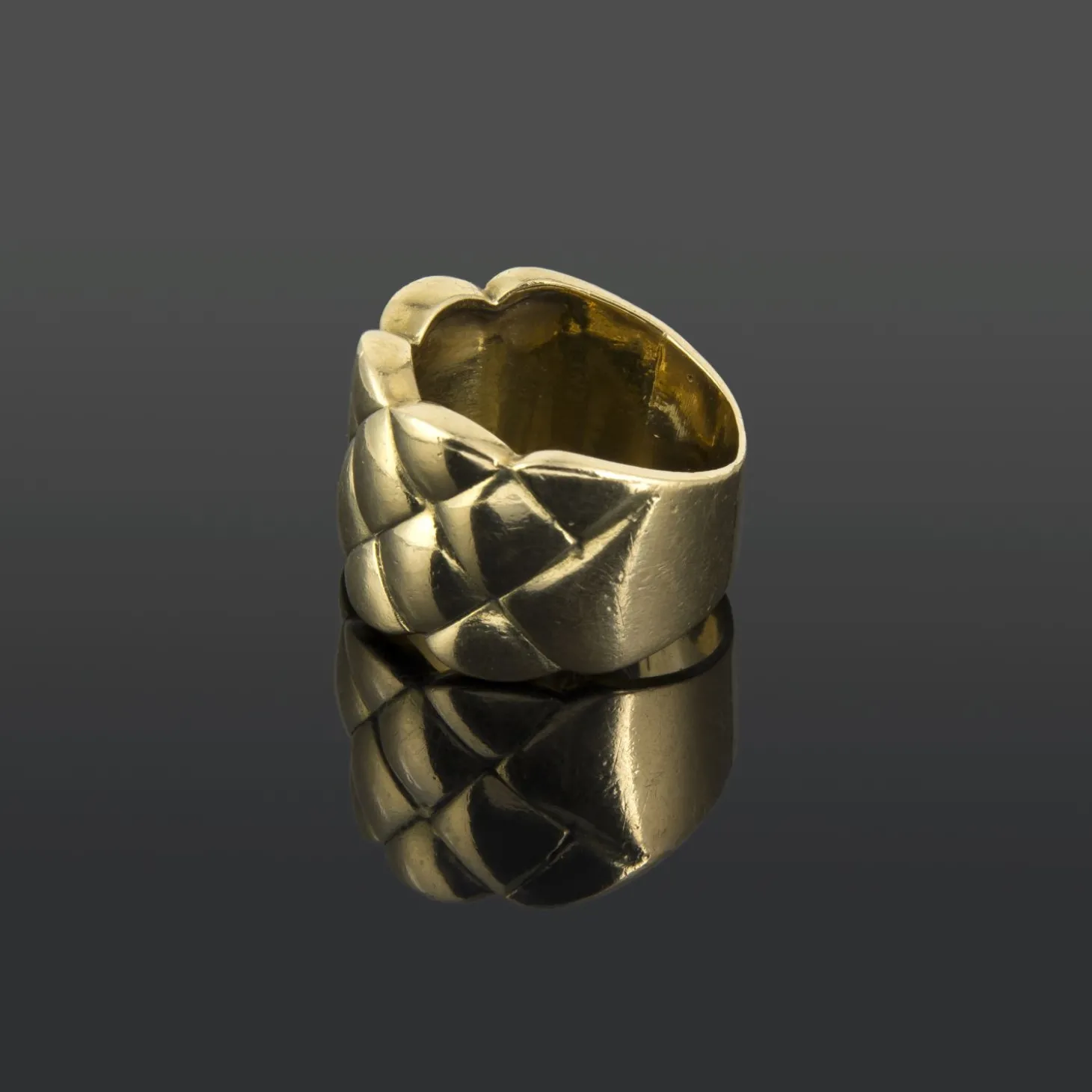 ANILLOS / SORTIJAS Sortija oro amarillo ancha