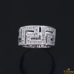 ANILLOS / SORTIJAS Sortija oro blanco y diamantes