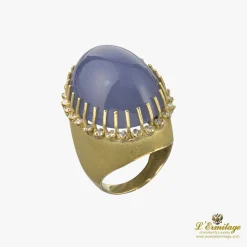 ANILLOS / SORTIJAS Sortija oro amarillo piedra luna