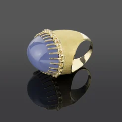ANILLOS / SORTIJAS Sortija oro amarillo piedra luna