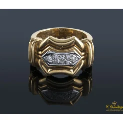 ANILLOS / SORTIJAS Sortija oro amarillo y diamantes