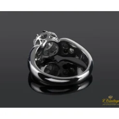 ANILLOS / SORTIJAS Sortija oro blanco y diamantes.