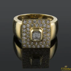 ANILLOS / SORTIJAS Sortija oro amarillo y diamantes