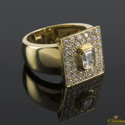 ANILLOS / SORTIJAS Sortija oro amarillo y diamantes