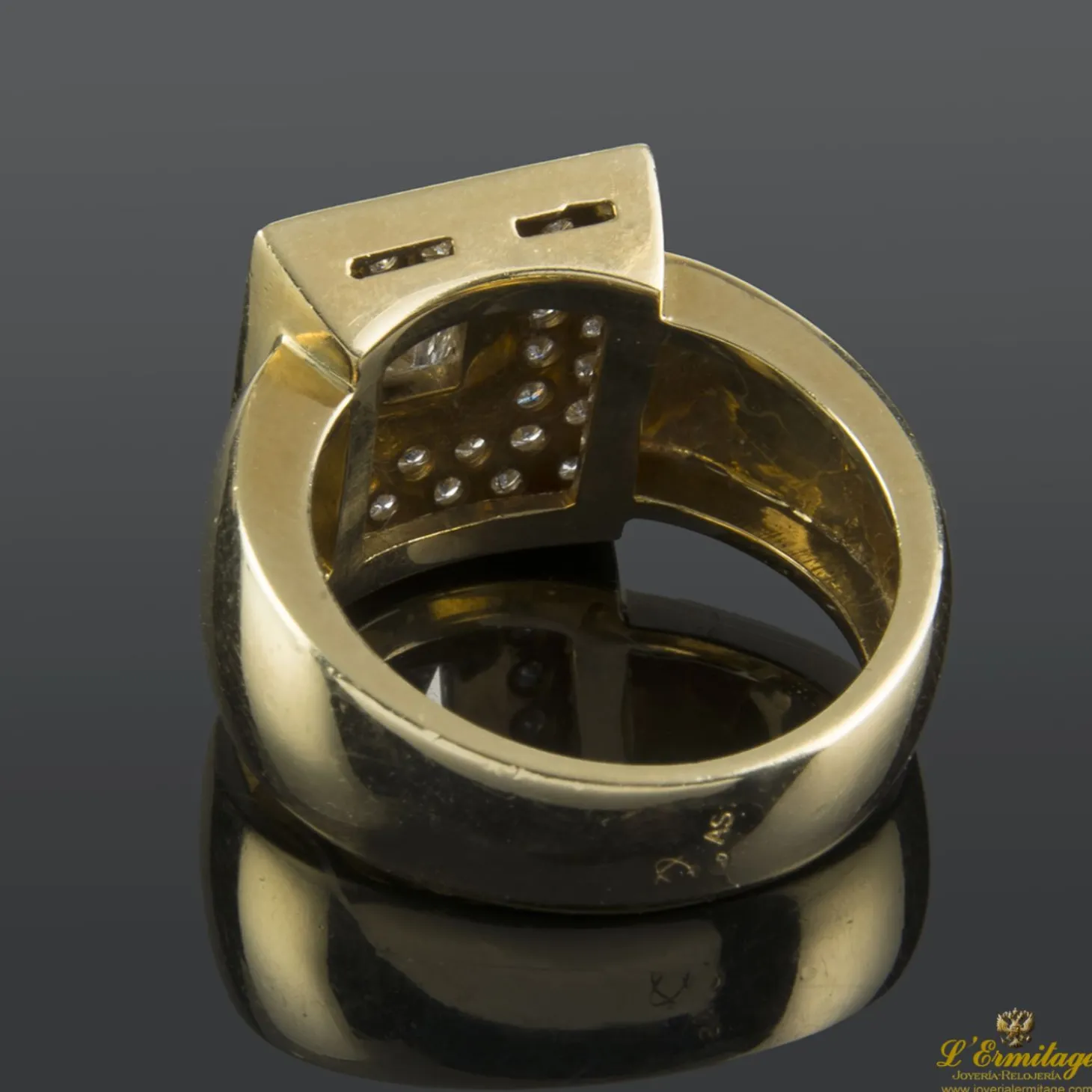ANILLOS / SORTIJAS Sortija oro amarillo y diamantes