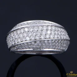ANILLOS / SORTIJAS Sortija oro blanco pavé de diamantes