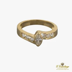 ANILLOS / SORTIJAS Sortija oro amarillo y diamantes