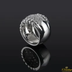 ANILLOS / SORTIJAS Sortija oro blanco y diamantes.