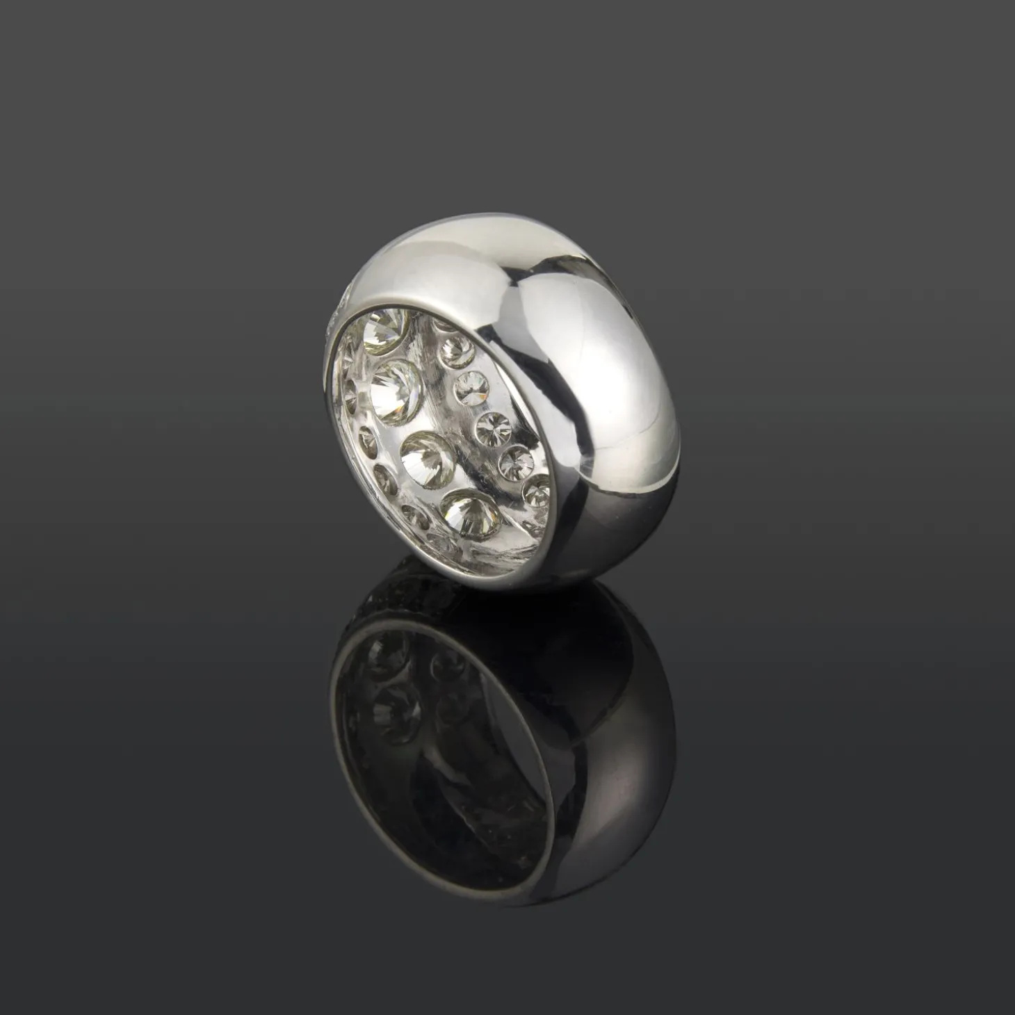 ANILLOS / SORTIJAS Sortija oro blanco y diamantes