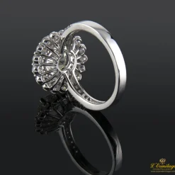 ANILLOS / SORTIJAS Sortija oro blanco y diamantes