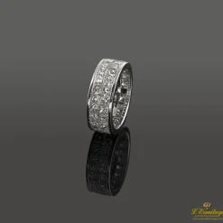 ANILLOS / SORTIJAS Sortija oro blanco y diamantes