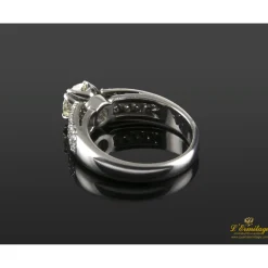 ANILLOS / SORTIJAS Sortija oro blanco y diamantes color l, pureza vvs2 y peso 1,08 cts.