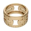 ANILLOS / SORTIJAS Sortija parentesi de bulgari en oro amarillo. Talla 58.