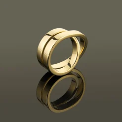 ANILLOS / SORTIJAS Sortija paris nouvelle vague oro amarillo. Talla 53.